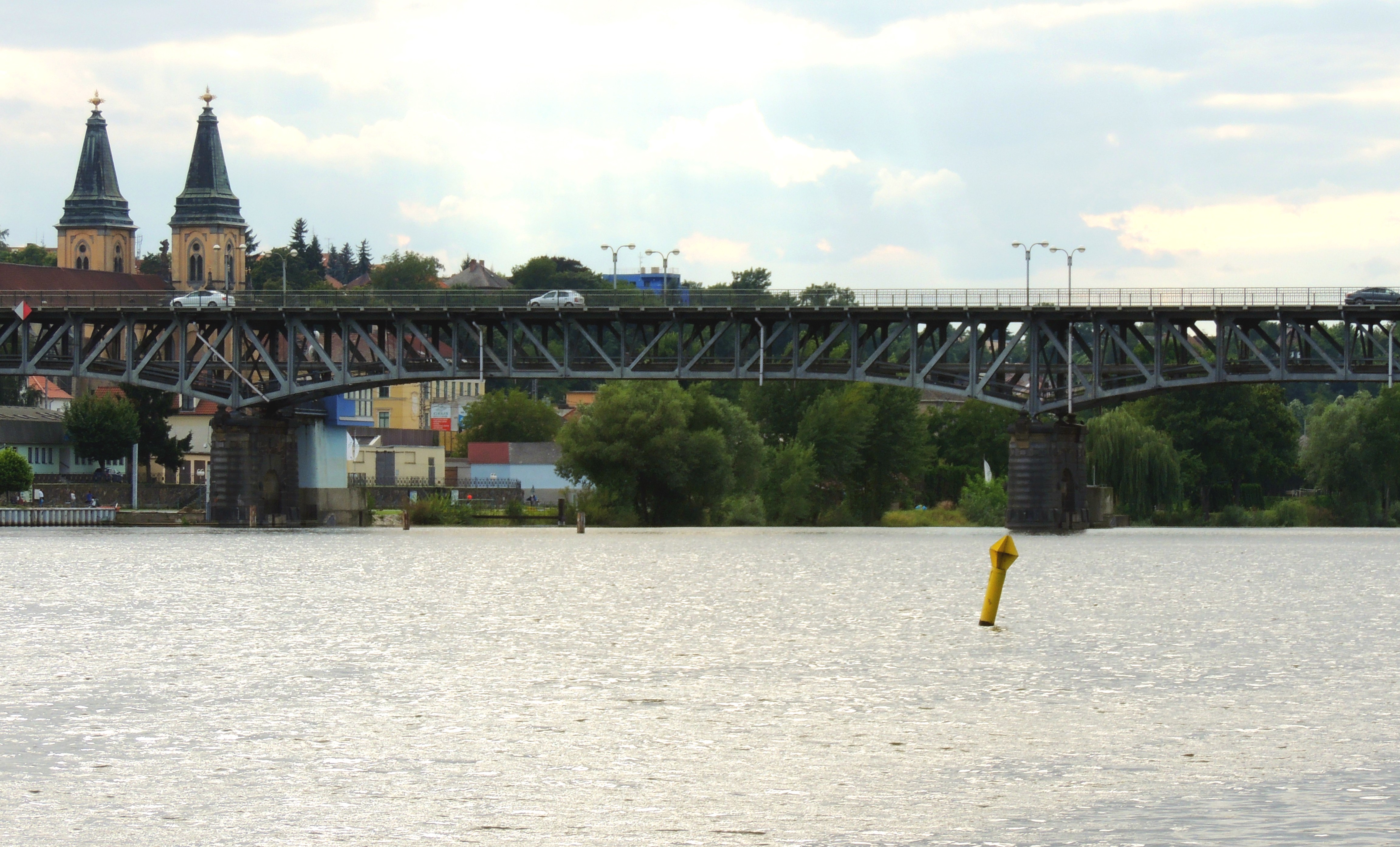 Most přes řeku Labe Roudnice nad Labem