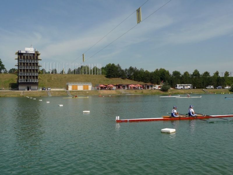 Labe aréna a inline okruh, Račice